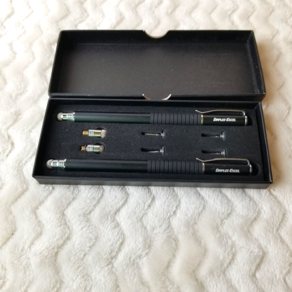 Dimples Excel Stylus Pen for iPad Tablet Touch Screens. NIB